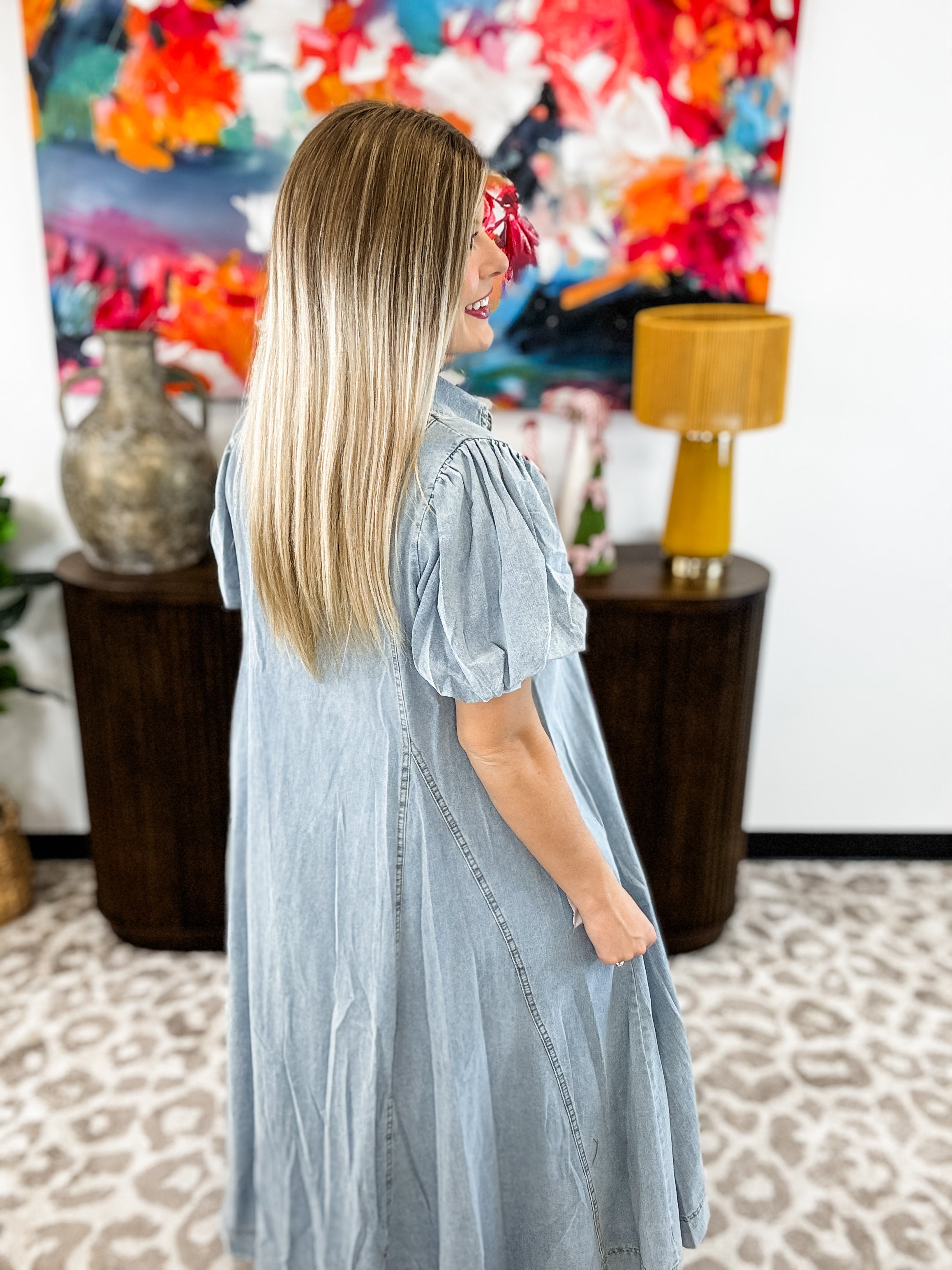 Sunday Denim Dress FINAL SALE