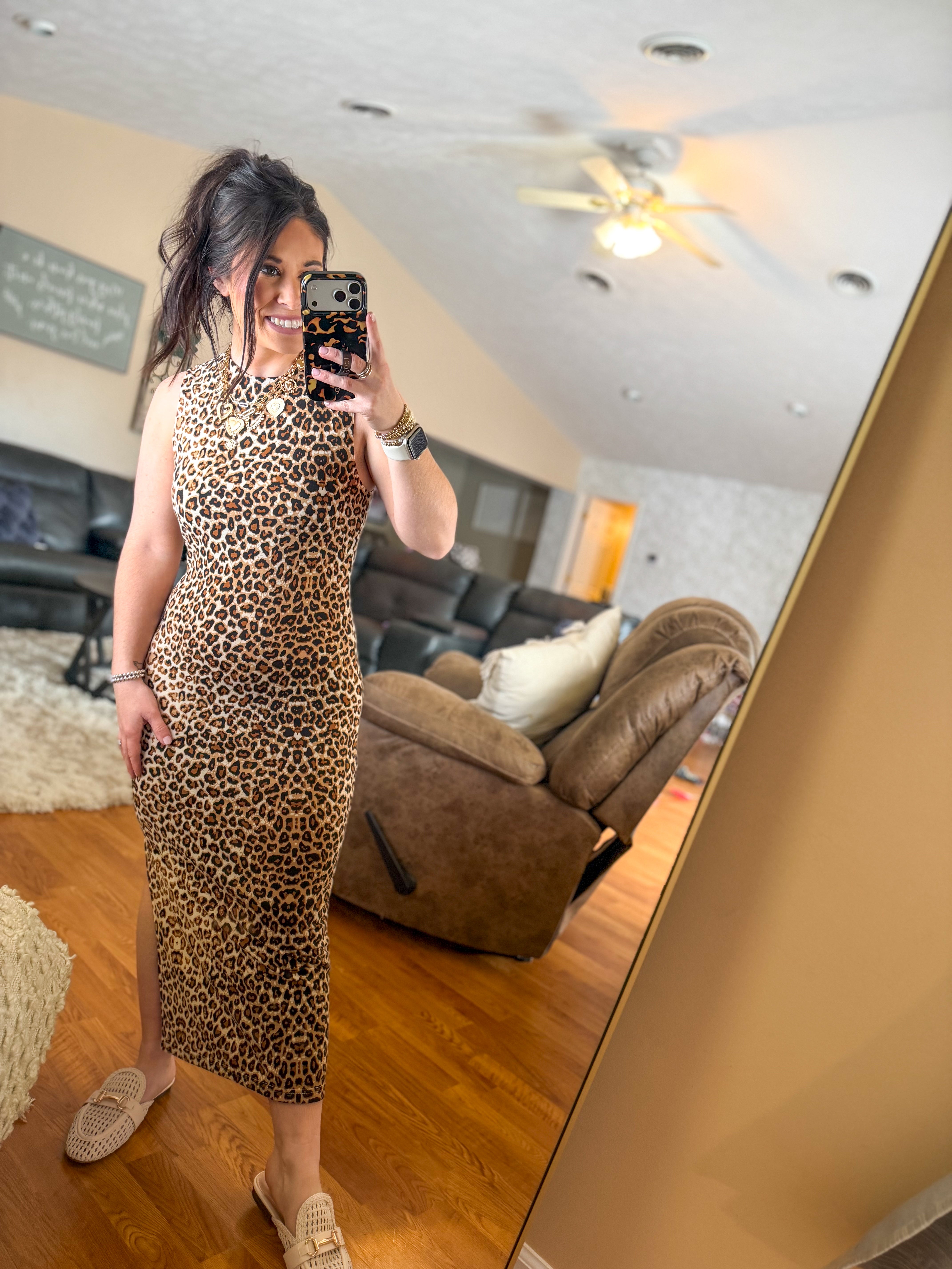 Fierce & Flawless Leopard Dress *Final Sale*