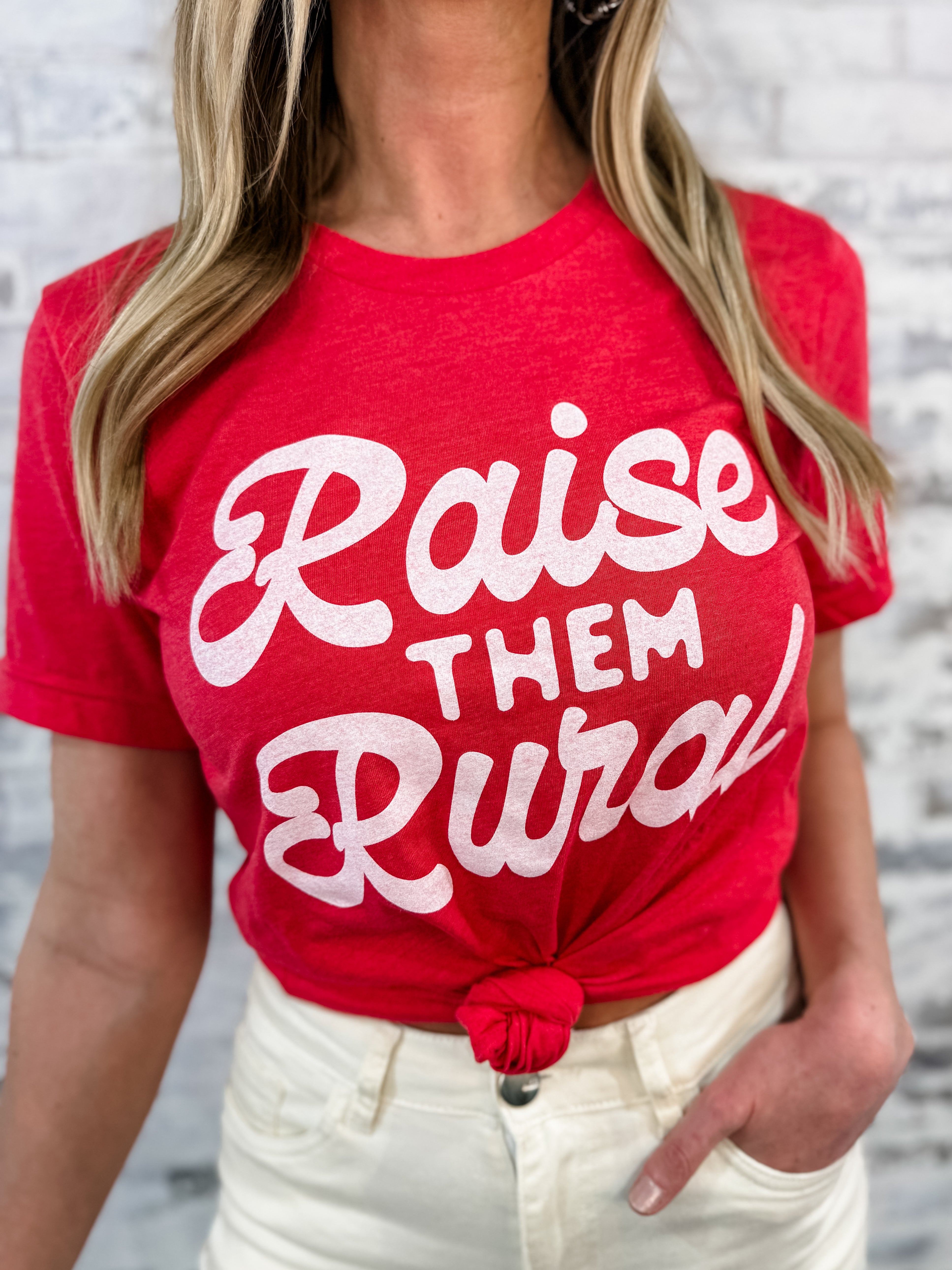 Raise Them Rural Graphic Top