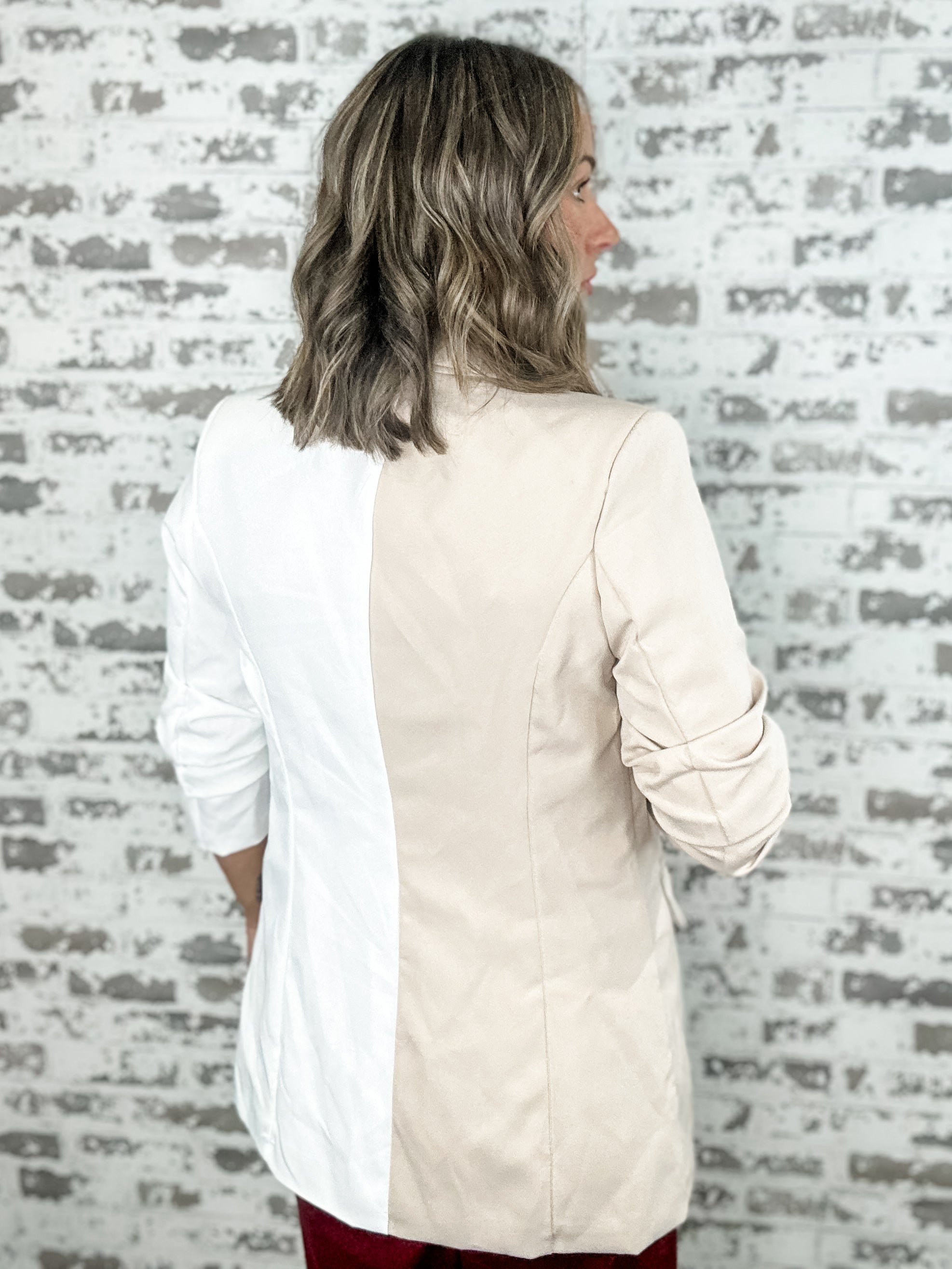 Block & Bold Blazer FINAL SALE