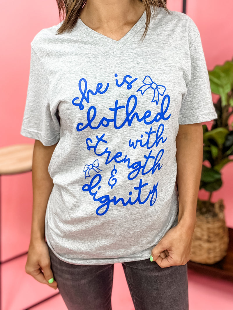 She Is Clothed Graphic Tee