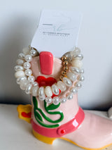 Rustic Roots Bracelets - Ivory