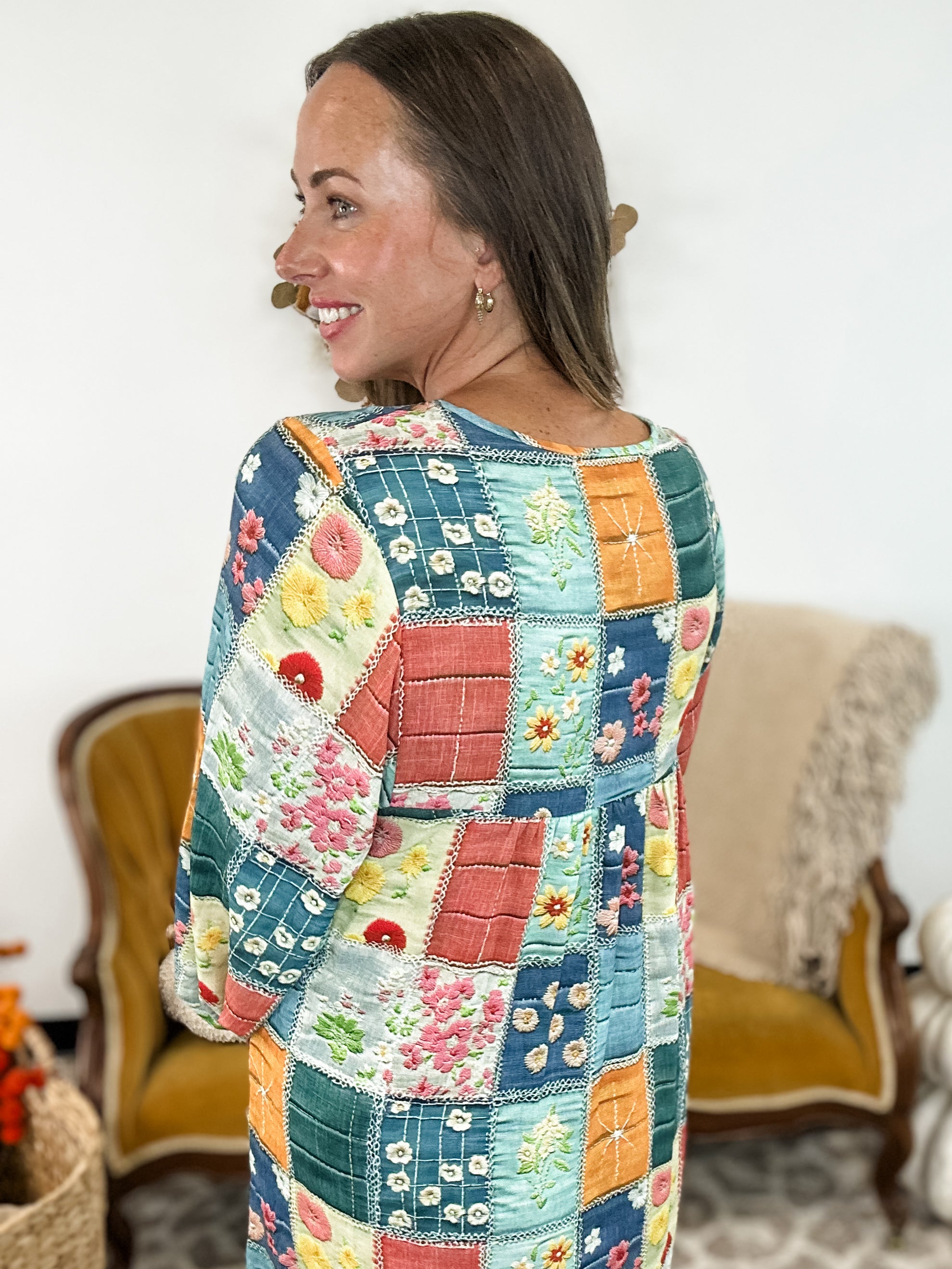 Pretty In Pattern Dress