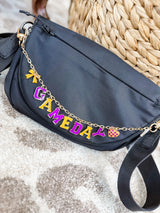 Gameday Glimmer Chain - Purple/Yellow