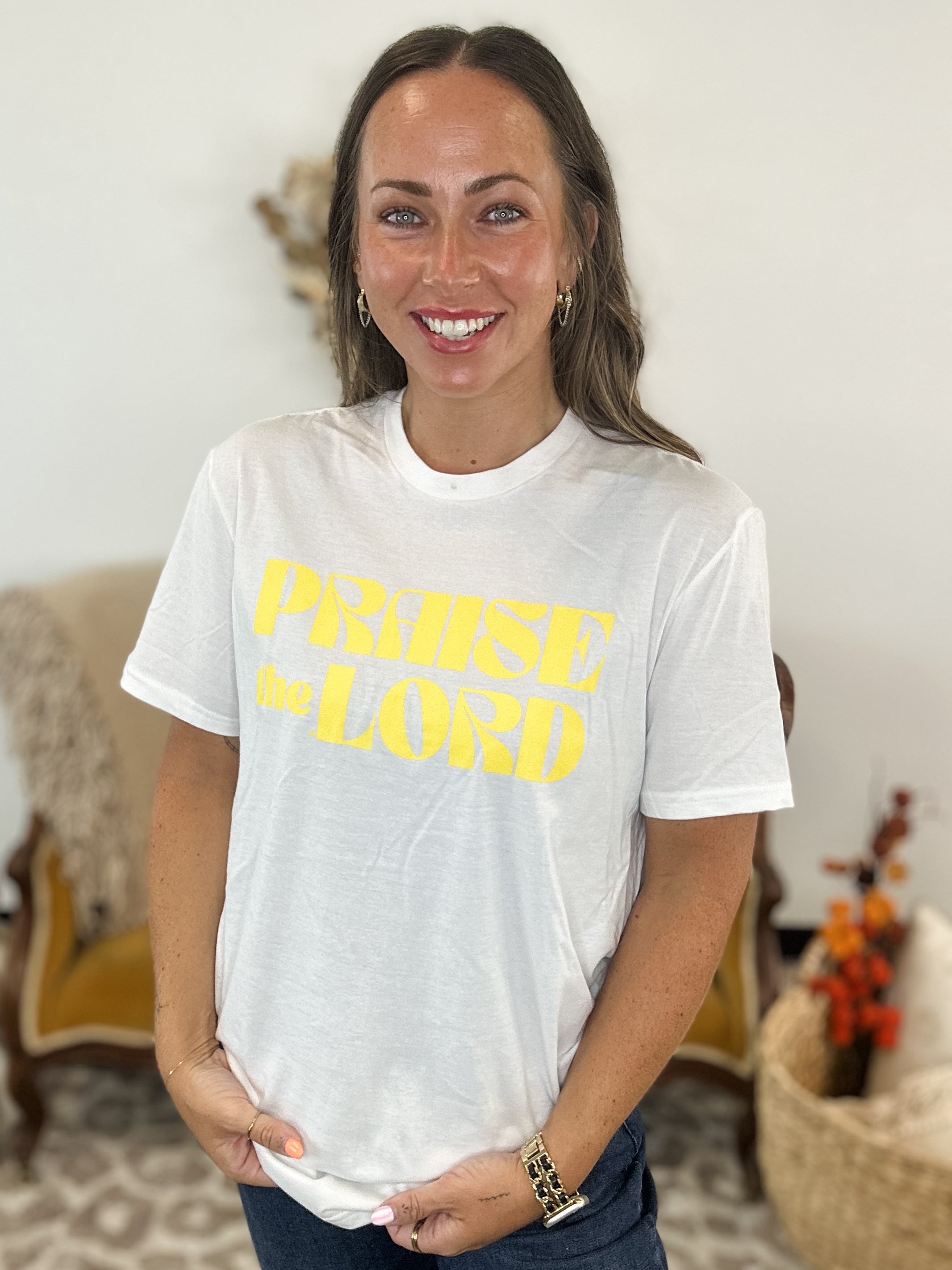 Praise The Lord Graphic Tee FINAL SALE