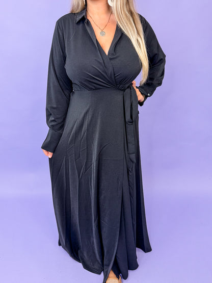 Wrapped in Elegance Maxi Dress