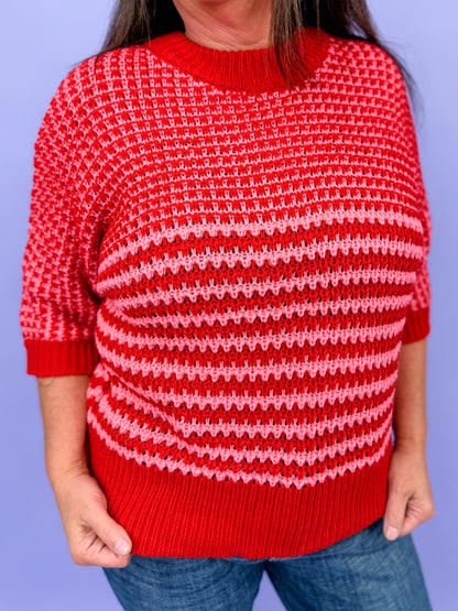 Sweet on You Striped Sweater