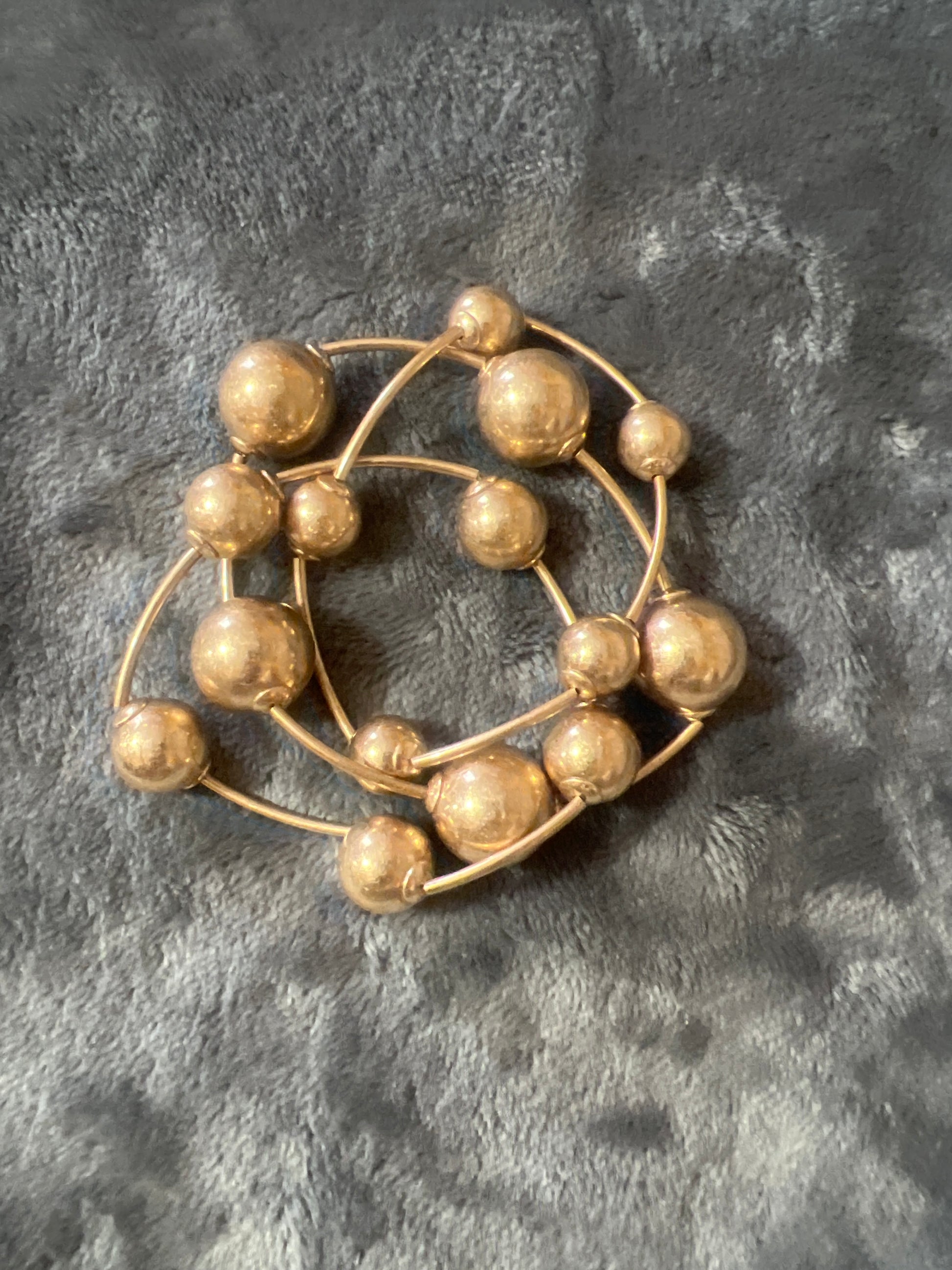 3 Row CCB Station Bar Bracelet