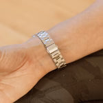 Nash: AJ Apple Watch Band - Silver FINAL SALE