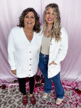 Soft Haze Cardigan - White