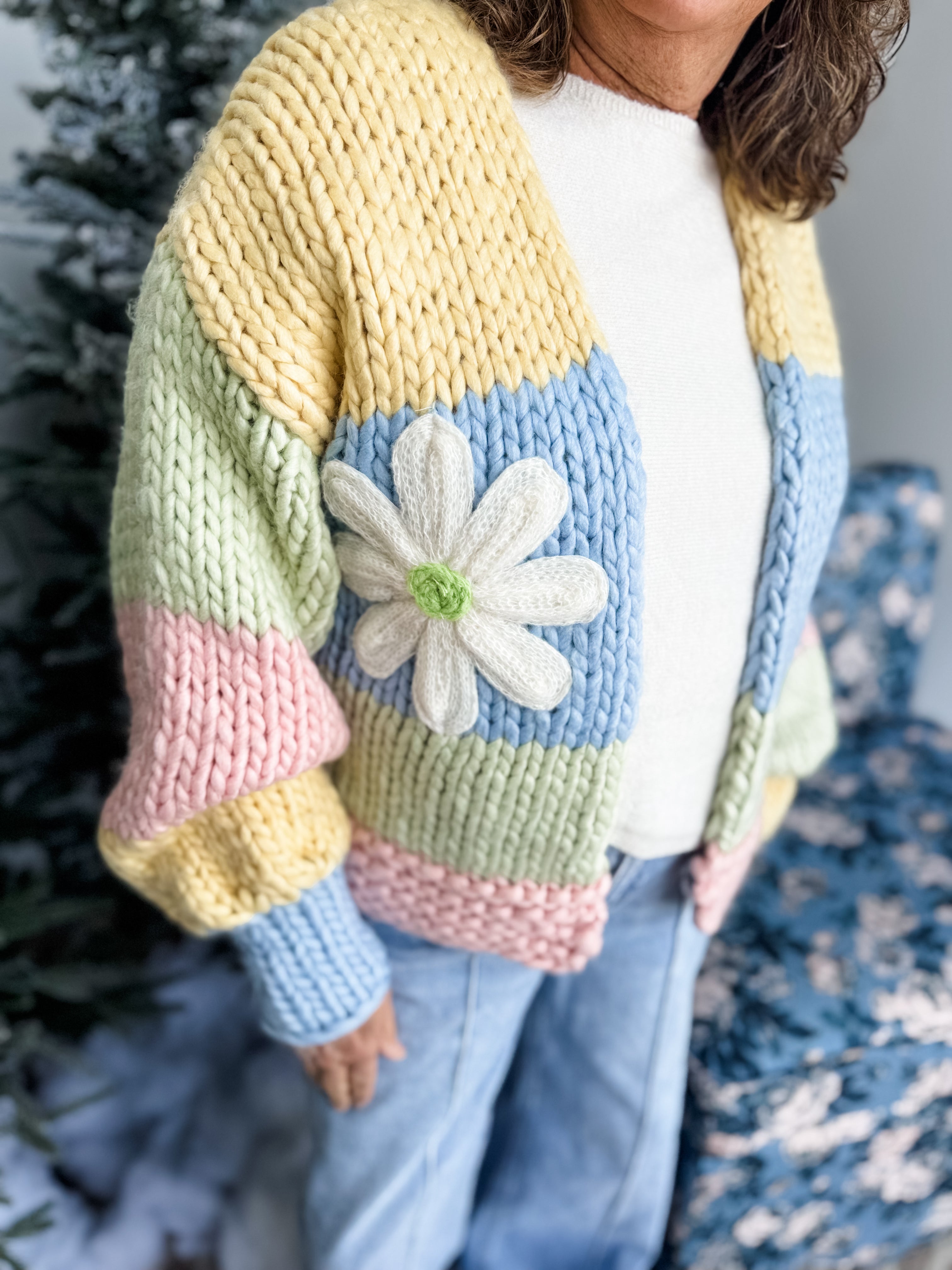 Petal Pop Cardigan