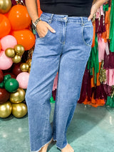 Lily Cut Loose Denim