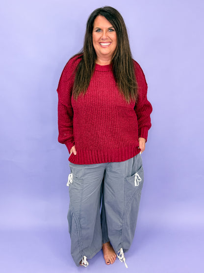 Cozy Little Pocket Sweater