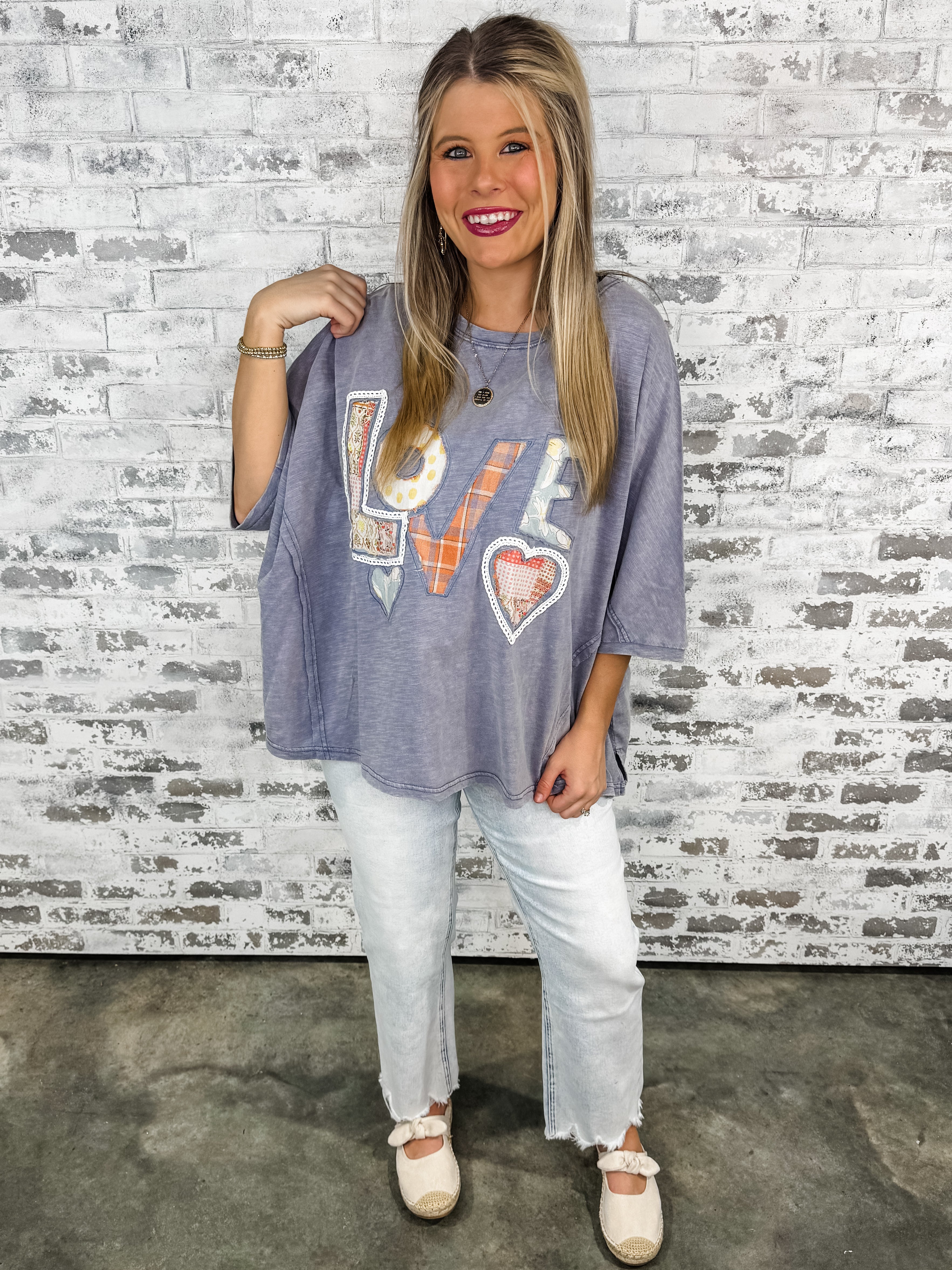 Love Patch Graphic Tee