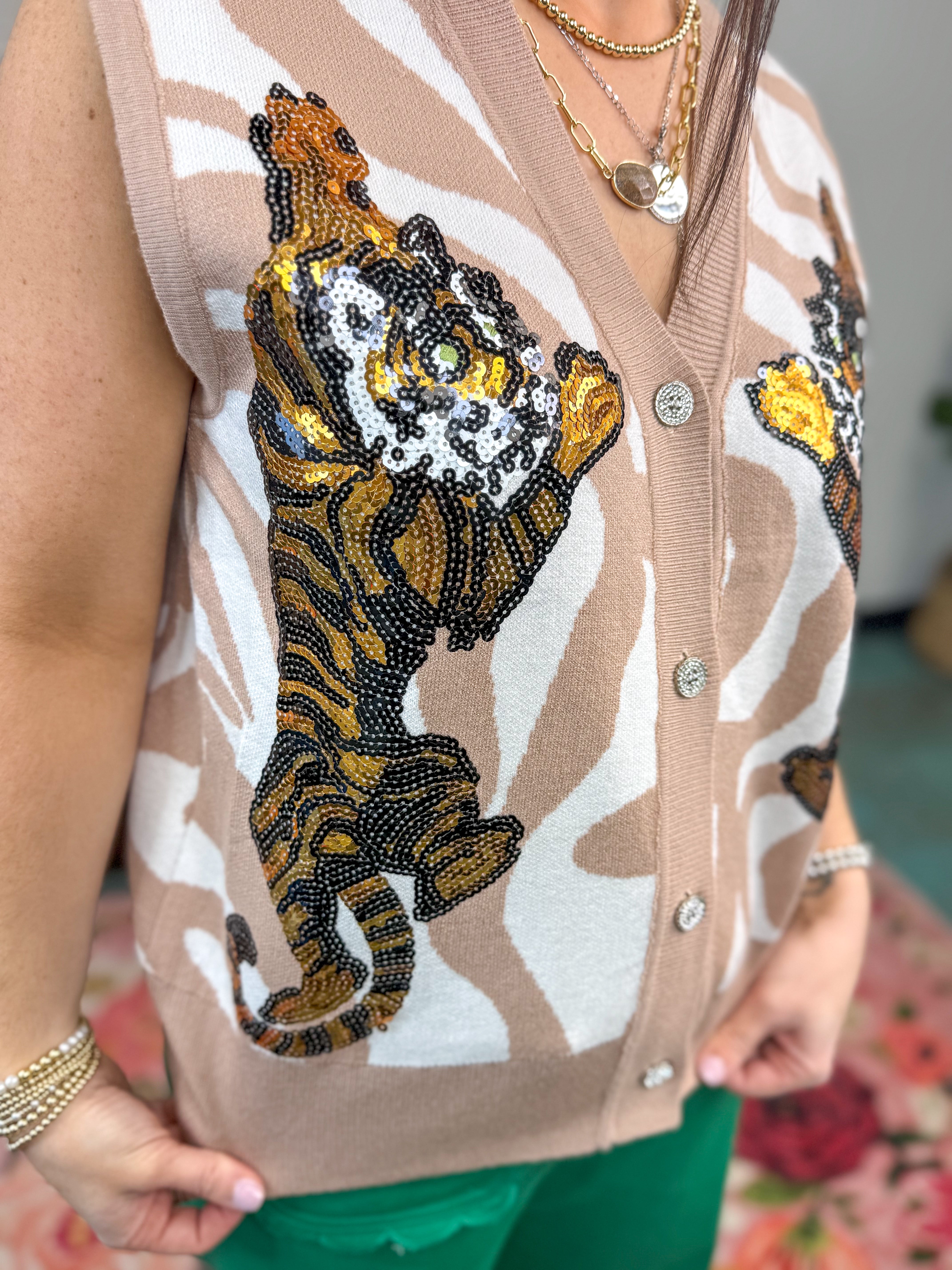 Tigerluxe Vest *Final Sale*
