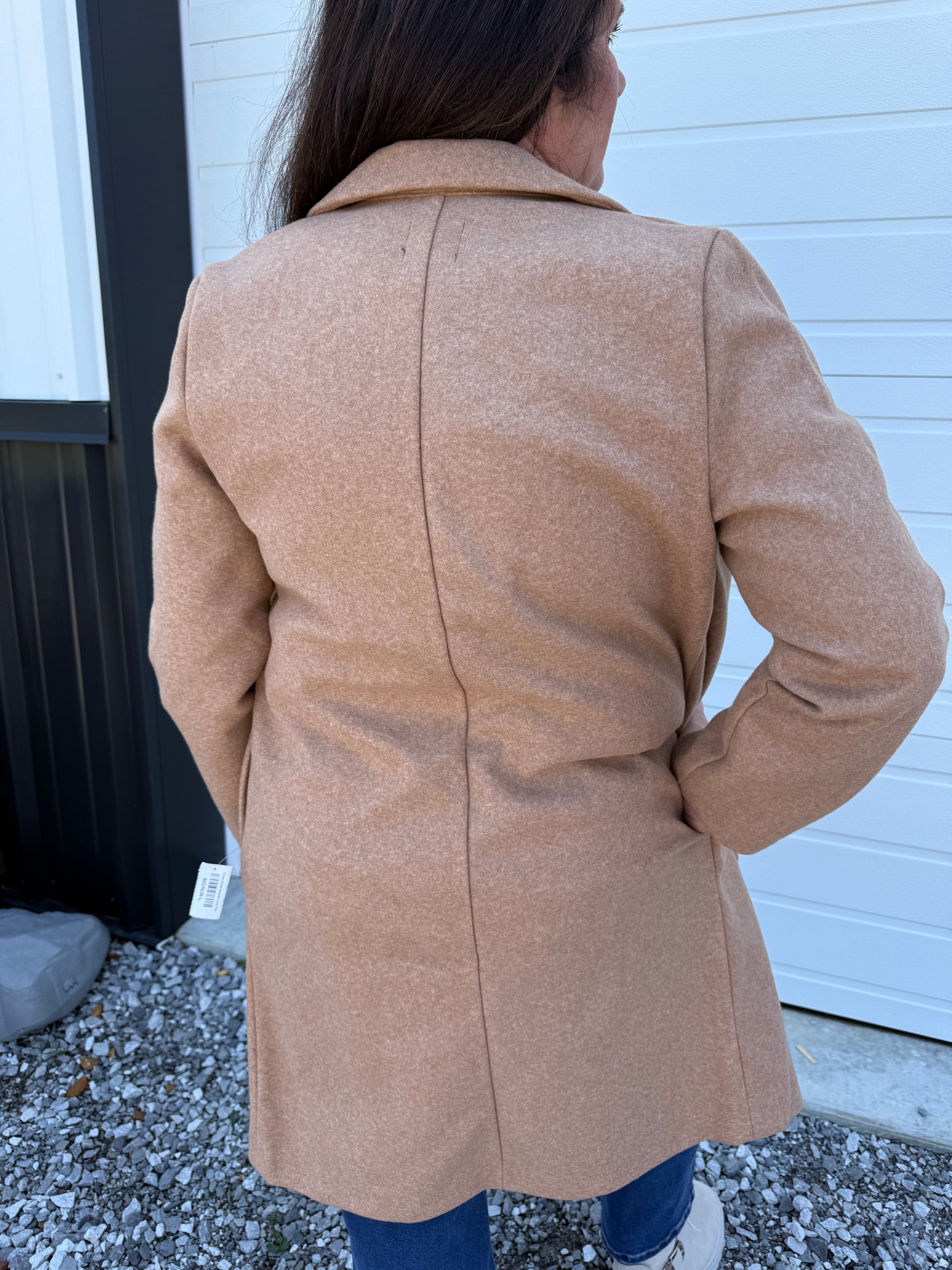 Classic Single Breasted Long Coat