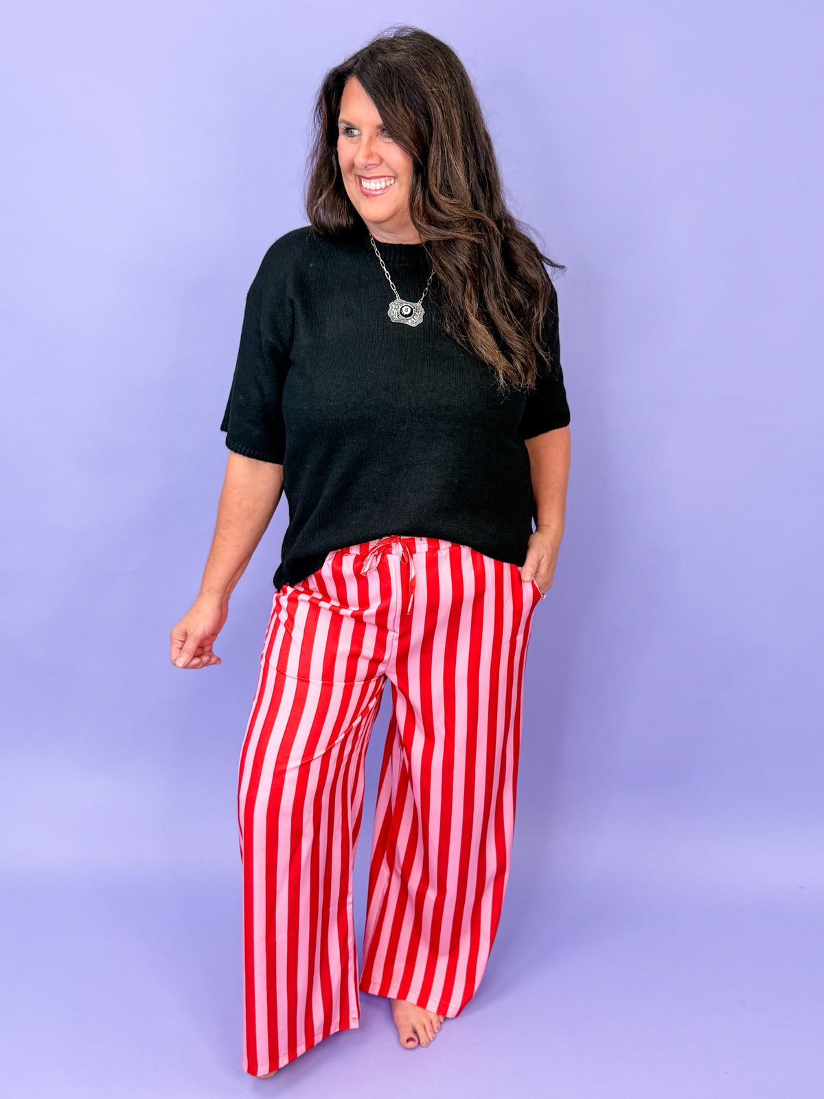 Make A Statement Striped Pants