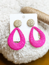 Around We Go Earring - Pink FINAL SALE