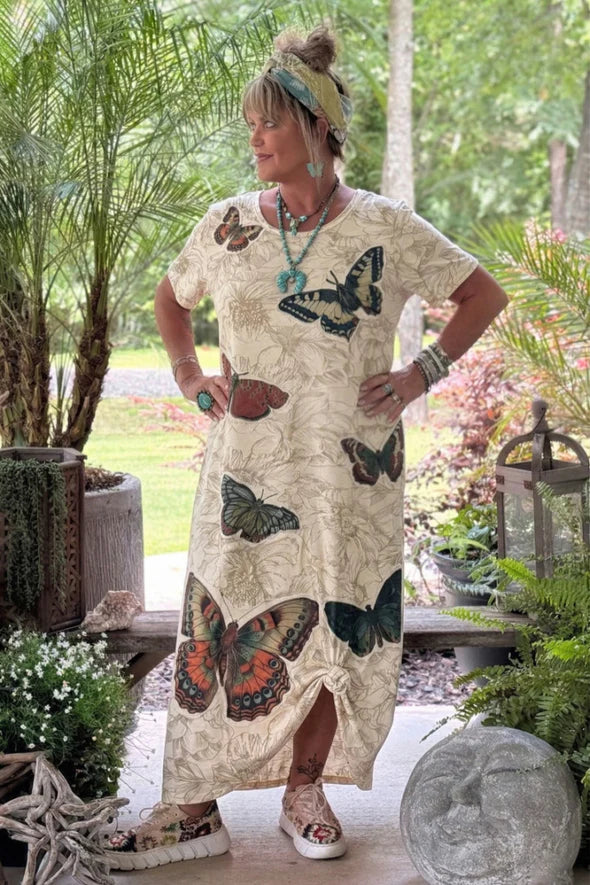 Jaded Gypsy Weekend Wander Dress - Flutter By *Final Sale*