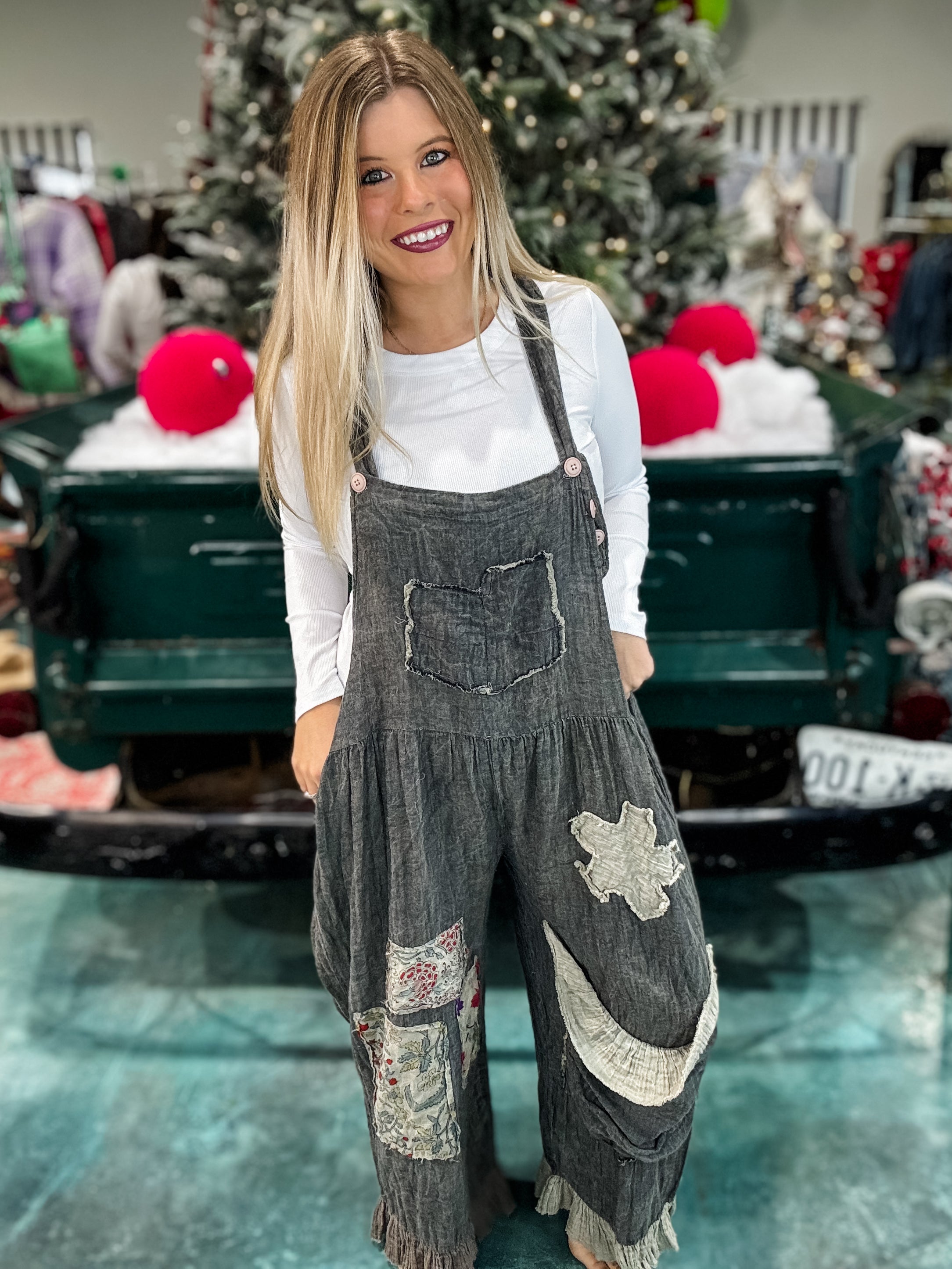 Jaded Gypsy Prairie Views Overalls