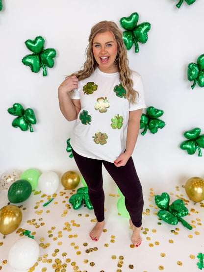 St. Patty's Clover Tee FINAL SALE