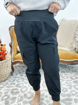 Urban Ease Pocket Joggers - Black