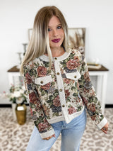 Bloomline Jacket - Mocha