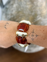 Candy Curve Bracelet - Tortoise