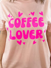 "Coffee Lover" Graphic Tee