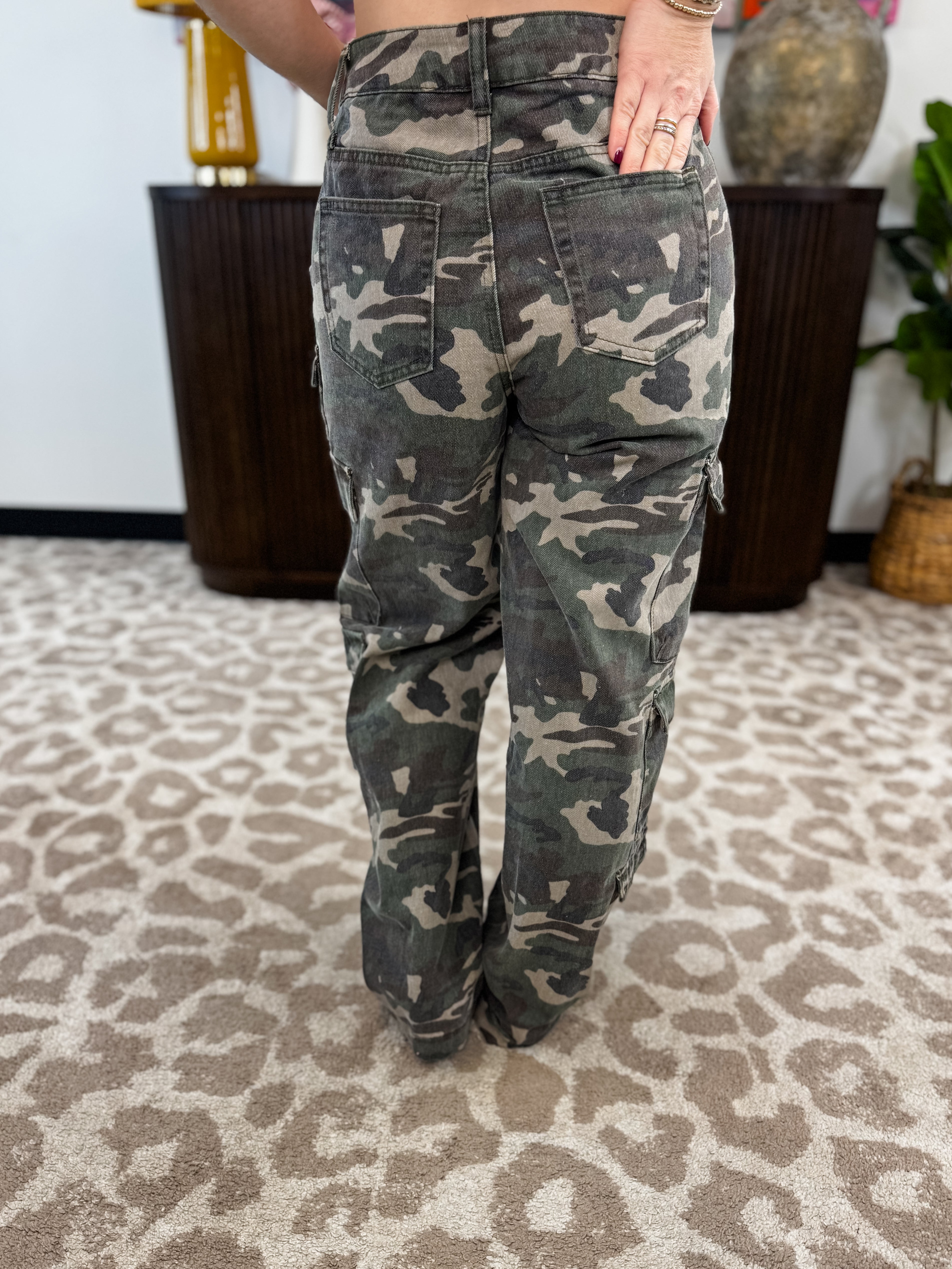 Streetline Camo Denim Pants