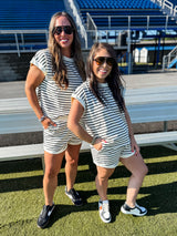 Game Ready Stripes Set - Ivory/Black FINAL SALE