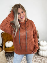 Hold You Down Hoodie - Rust FINAL SALE