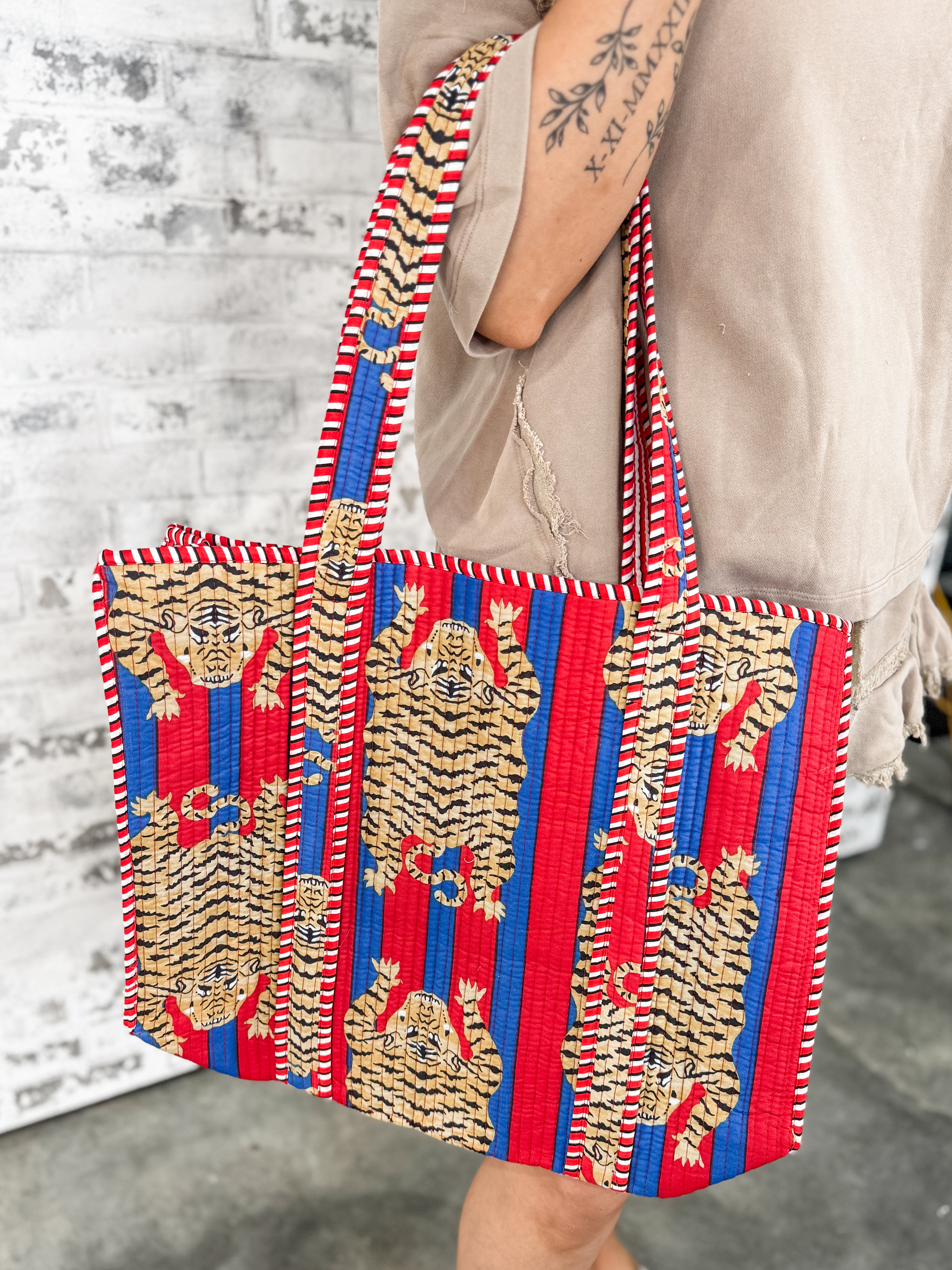 Cozy Flip Cotton Tote