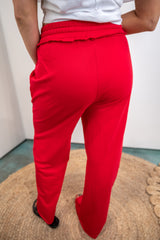 Airsoft Terry Sweatpants - Ruby