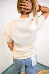 All Things Work Together Oversized Graphic Top