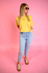 Allie Mica High Rise Mom Jeans