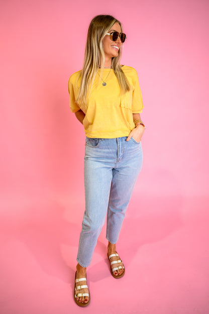 Allie Mica High Rise Mom Jeans - EOS Final Sale