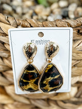Wild Teardrop Dangles