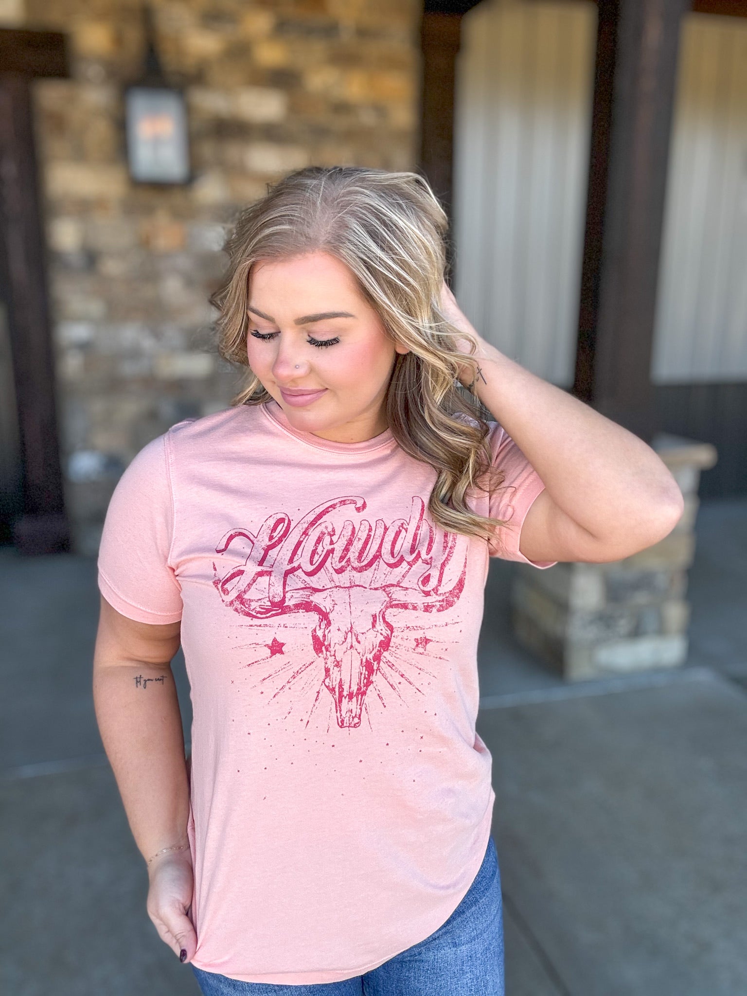 Howdy Longhorn Graphic Tee FINAL SALE