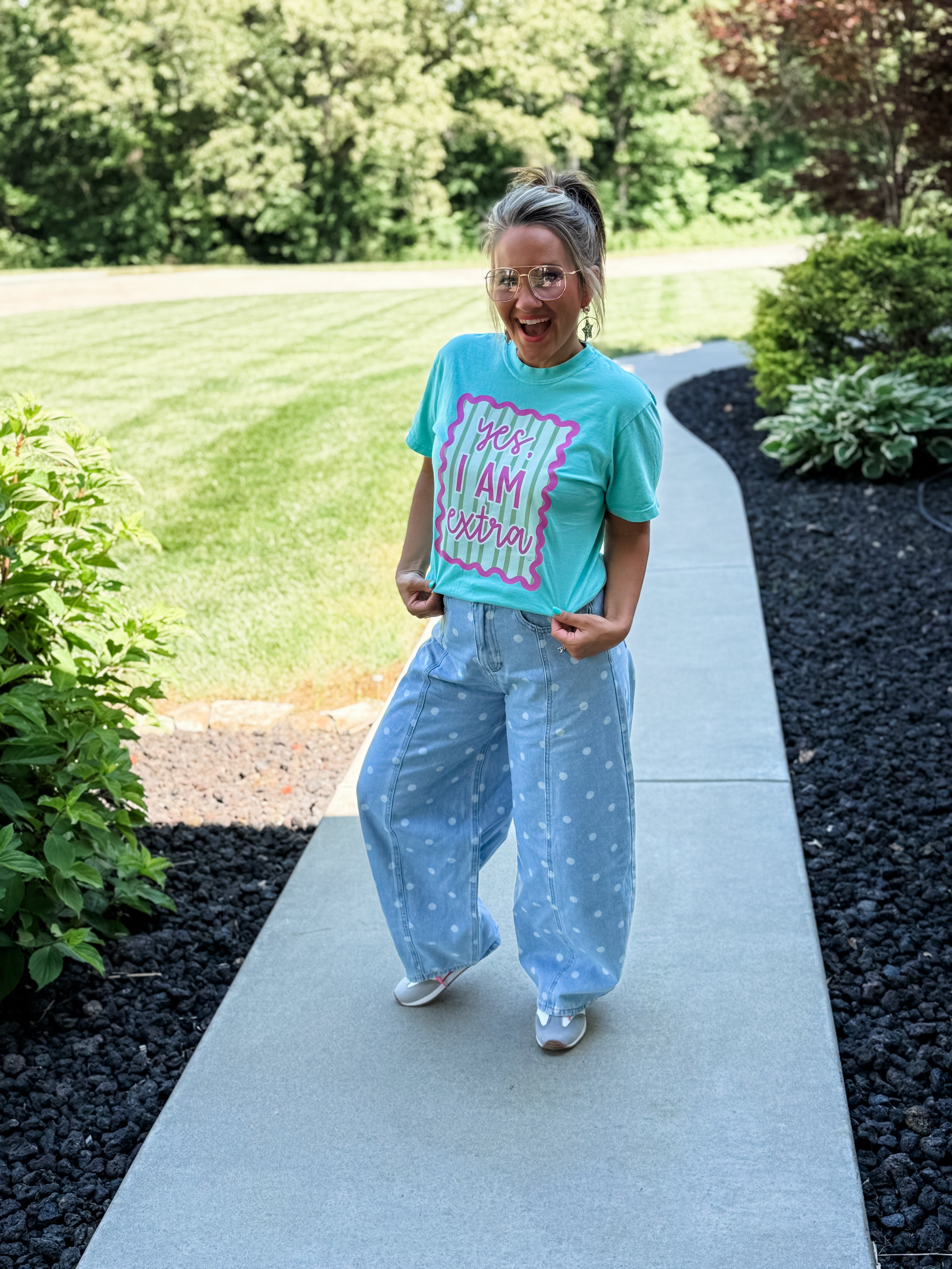 PRE ORDER: “Yes, I AM Extra” Graphic Tee Final Sale