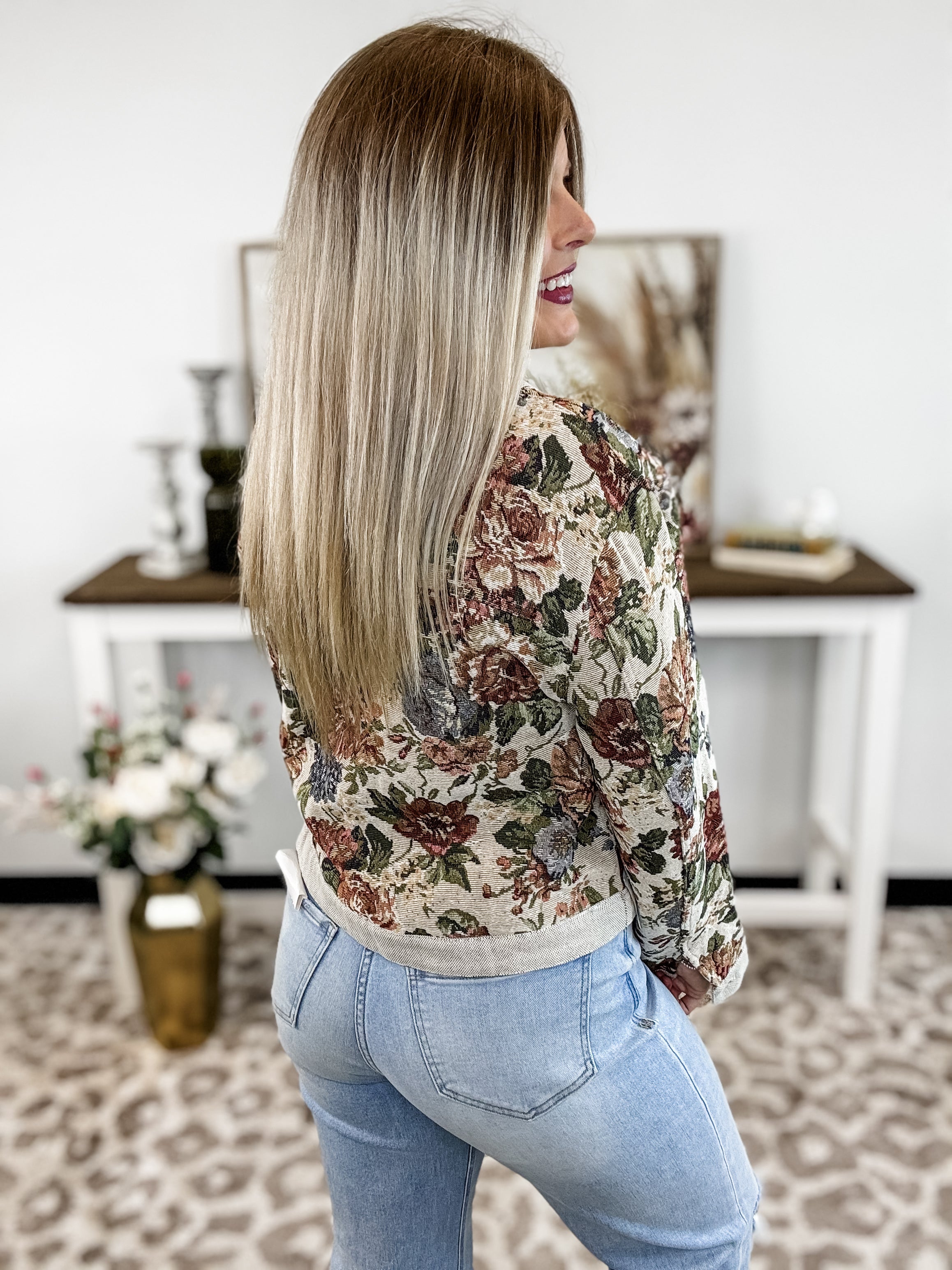 Bloomline Jacket - Mocha