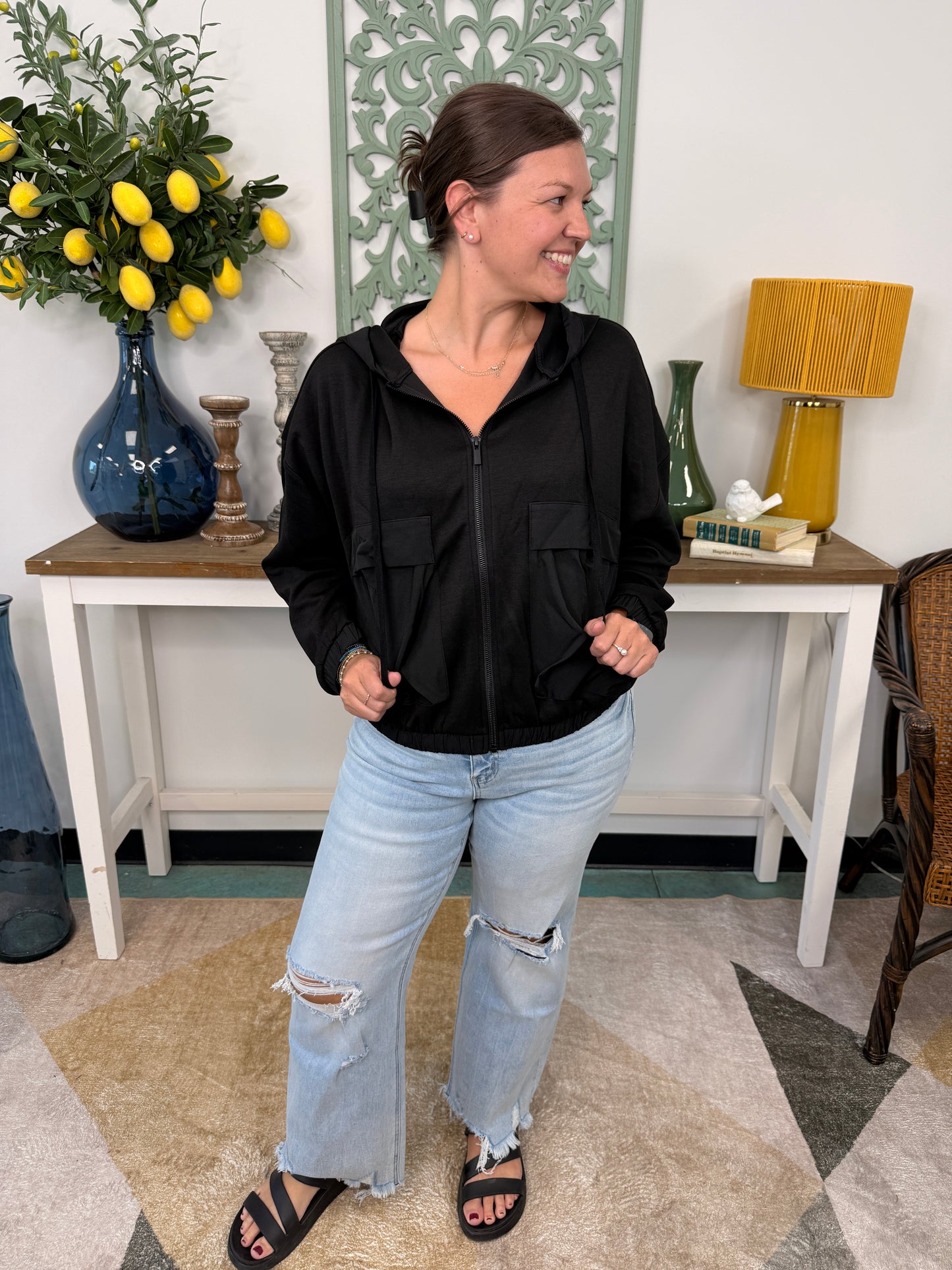 Soft Scuba Full Zip Hoodie Jacket