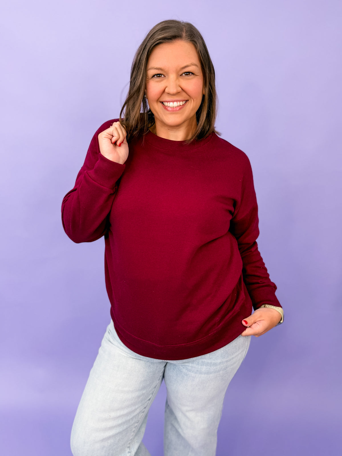 Cozy on Repeat Fleece Sweatshirt