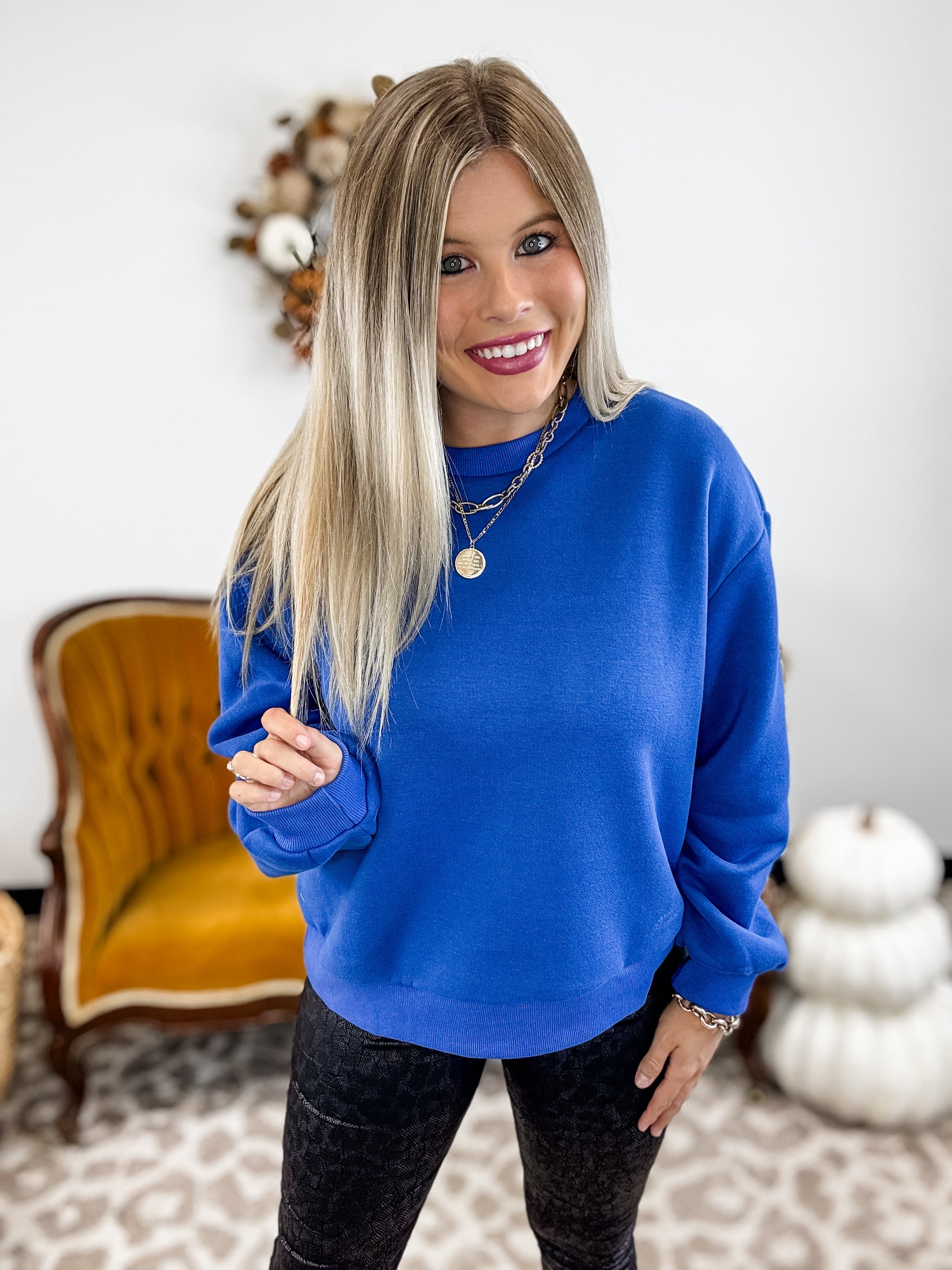 Urban Patch Terry Sweatshirt FINAL SALE