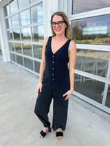 No Nonsense Jumpsuit - Black FINAL SALE