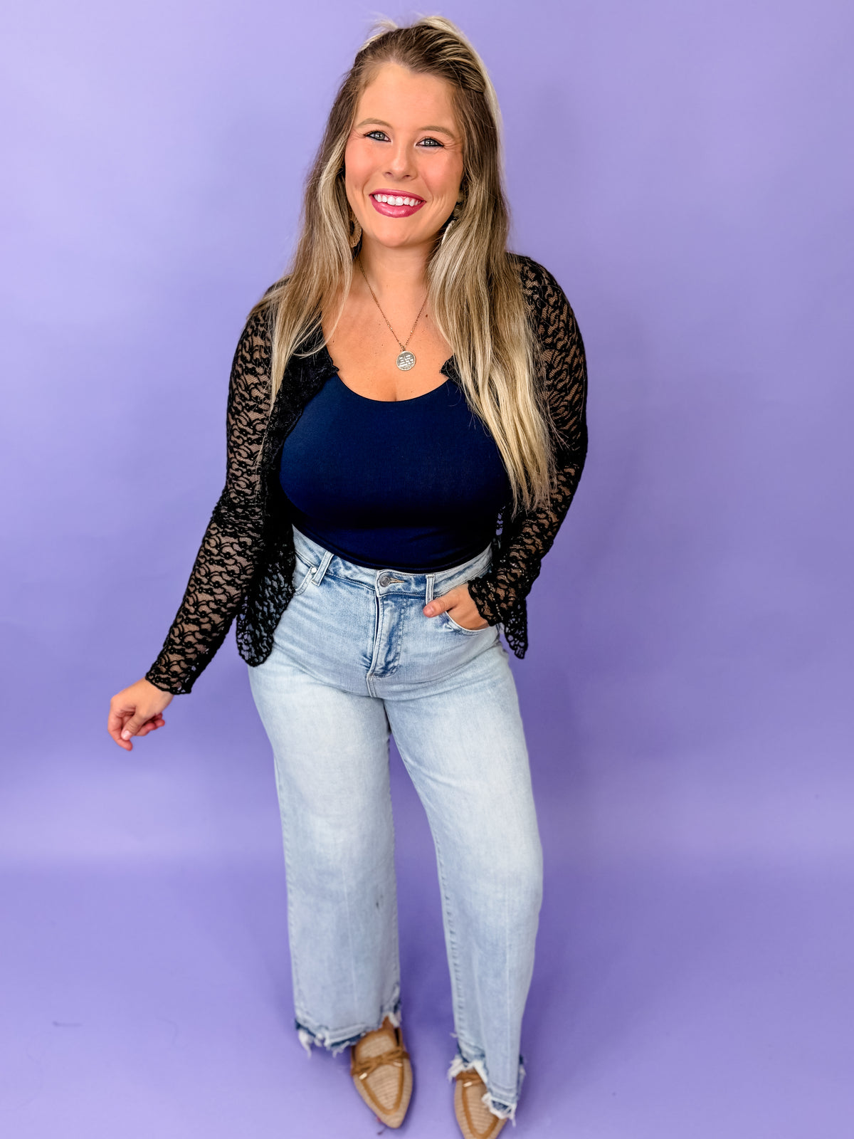 After Hours Lace Cardigan