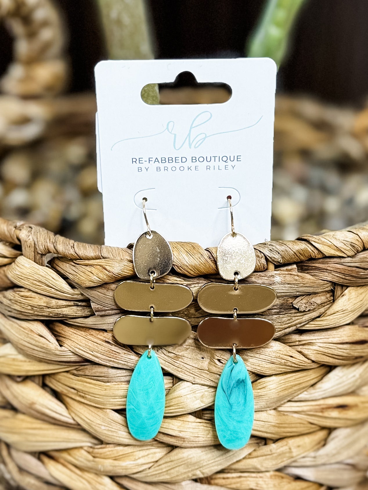 Aria Geo Earrings