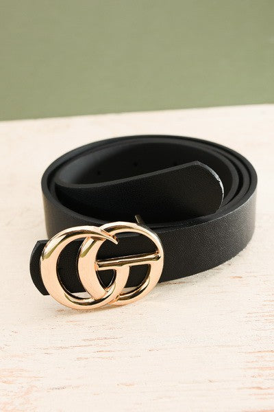 Everyday Charm Belt - Black