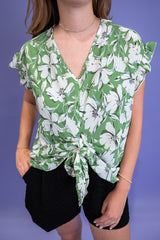 Bloom & Bow Knotted Top