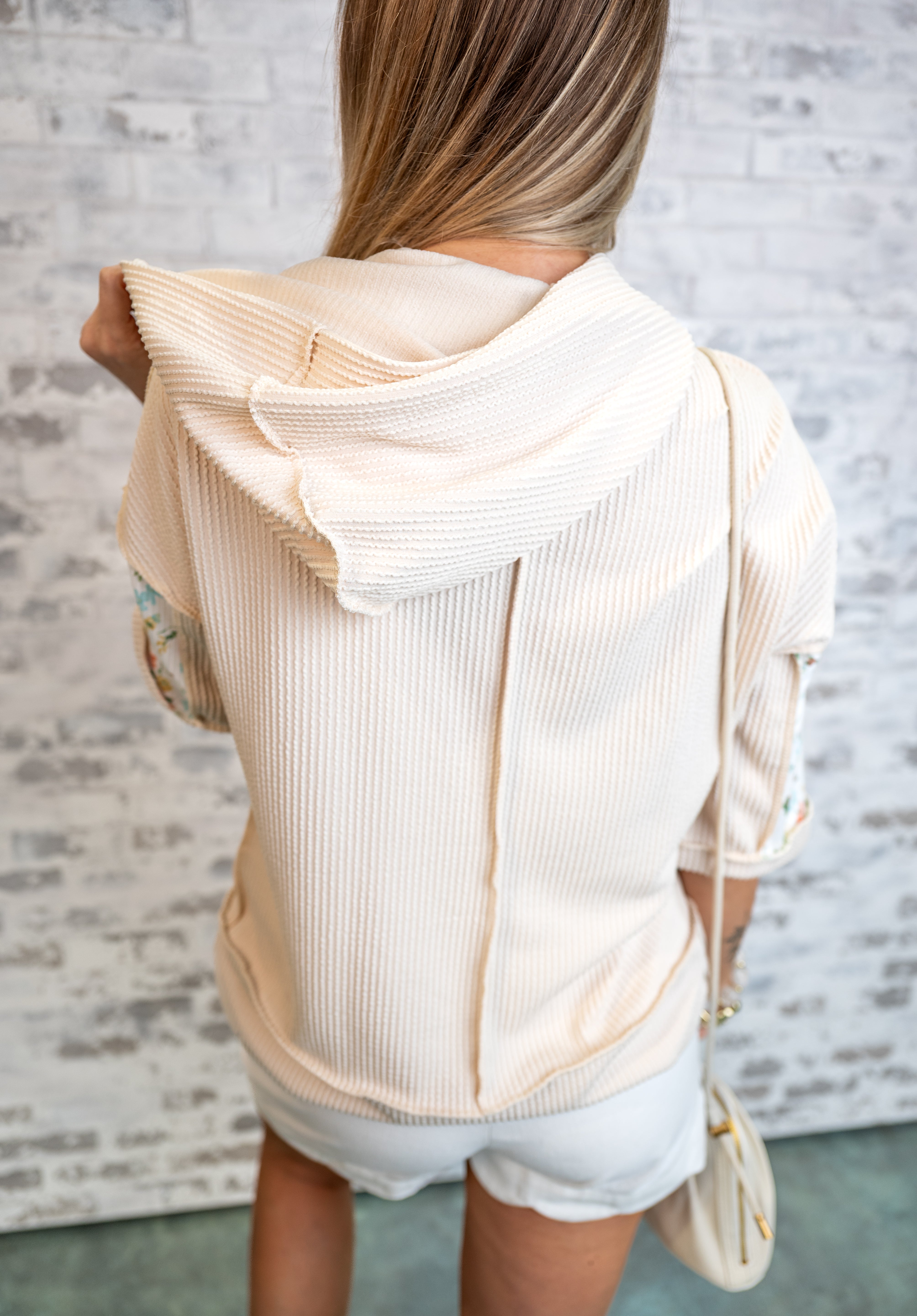 Bloom & Breeze Oversized Ribbed Top